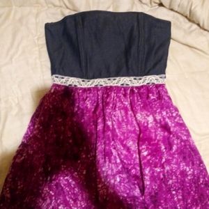 Rachel Roy strapless dress
